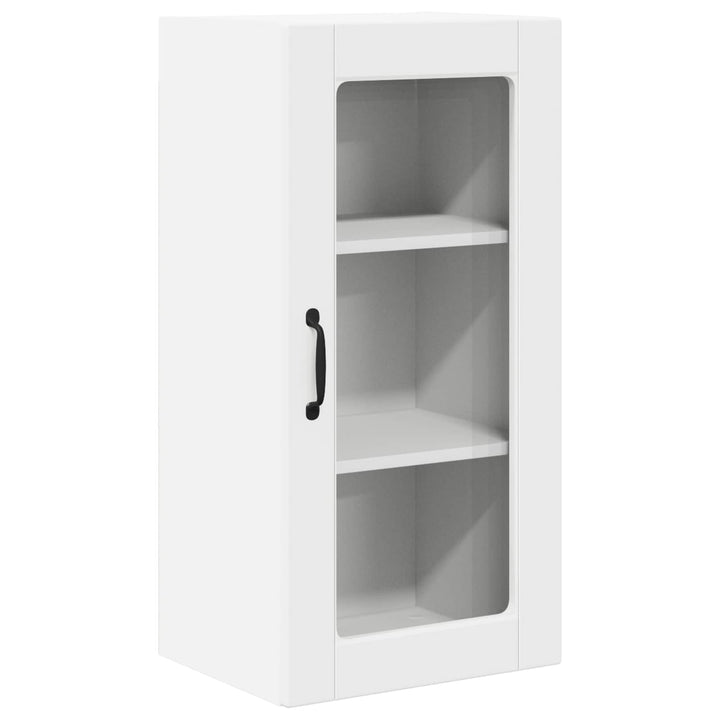 Væglågskab LUCCA 2 pcs Hvid 40 x 31 x 80 cm Konstrueret træ