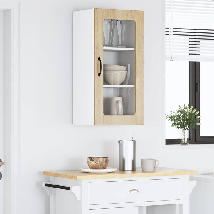 Væglågskab LUCCA Sonoma-eg 40 x 31 x 80 cm Konstrueret træ