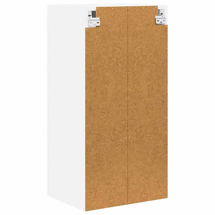 Væglågskab LUCCA 2 pcs Hvid højglans 40 x 31 x 80 cm