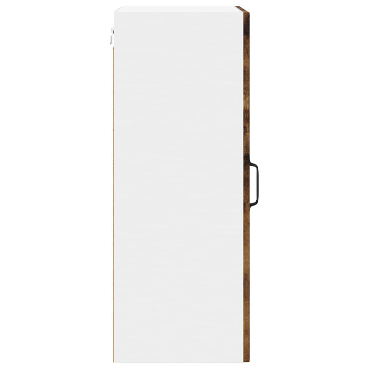 Væglågskab LUCCA 2 pcs Røget eg 40 x 31 x 80 cm Konstrueret træ