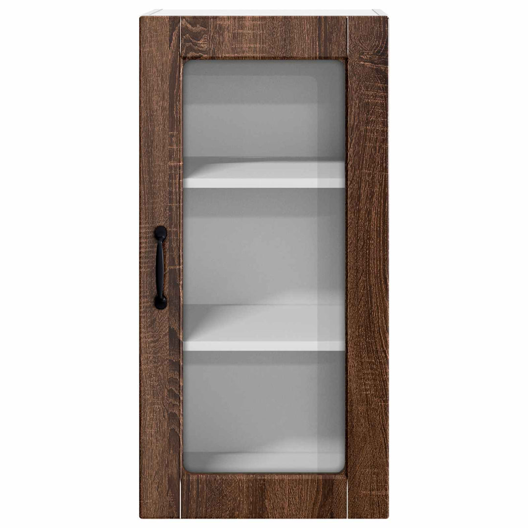 Væglågskab LUCCA Brunt eg 40 x 31 x 80 cm Konstrueret træ