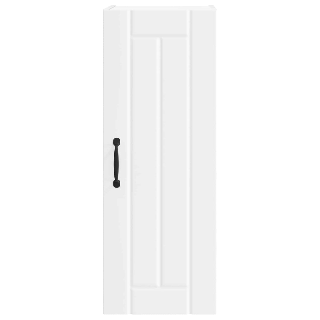 Vægskab LUCCA 2 pcs Hvid 30 x 31 x 80 cm Konstrueret træ