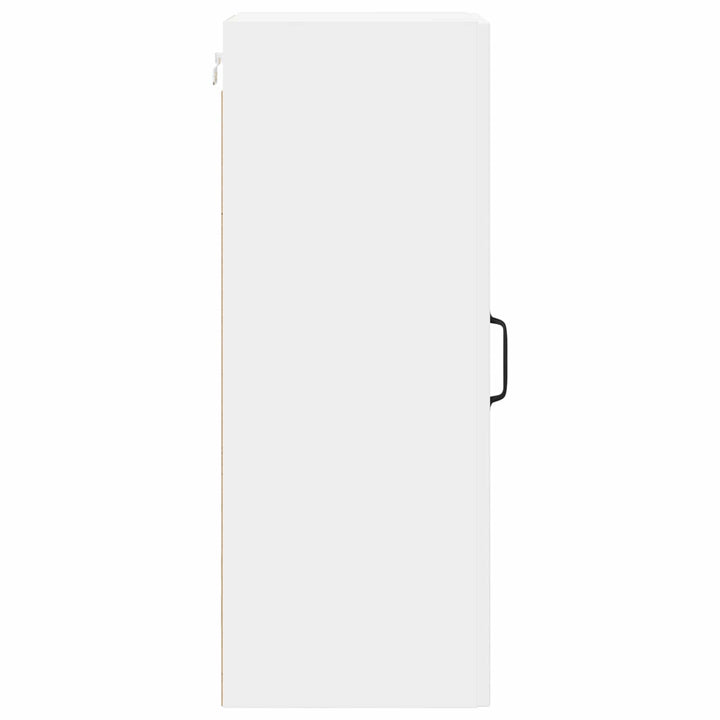 Vægskab LUCCA 2 pcs Hvid 30 x 31 x 80 cm Konstrueret træ