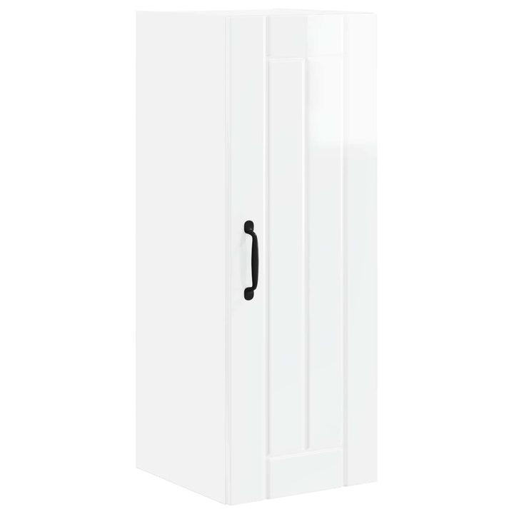 Vægskab LUCCA Hvid højglans 30 x 31 x 80 cm Konstrueret træ