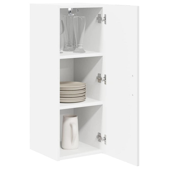 Vægskab LUCCA Hvid højglans 30 x 31 x 80 cm Konstrueret træ