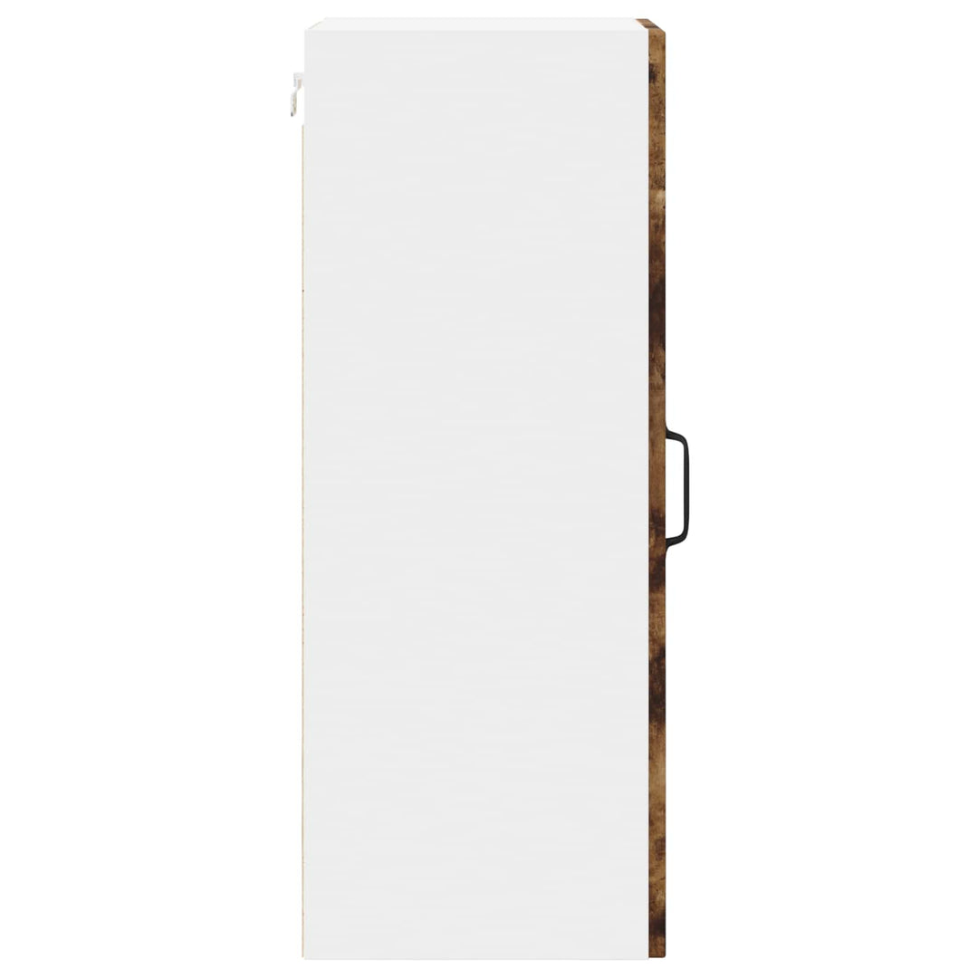 Vægskab LUCCA 2 pcs Røget eg 30 x 31 x 80 cm Konstrueret træ