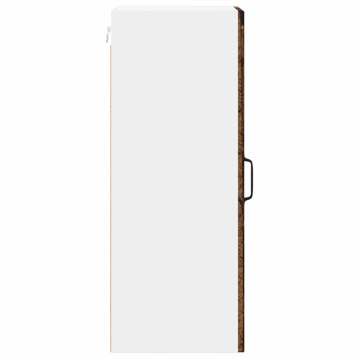 Vægskab LUCCA 2 pcs Gammelt træ 30 x 31 x 80 cm Konstrueret træ