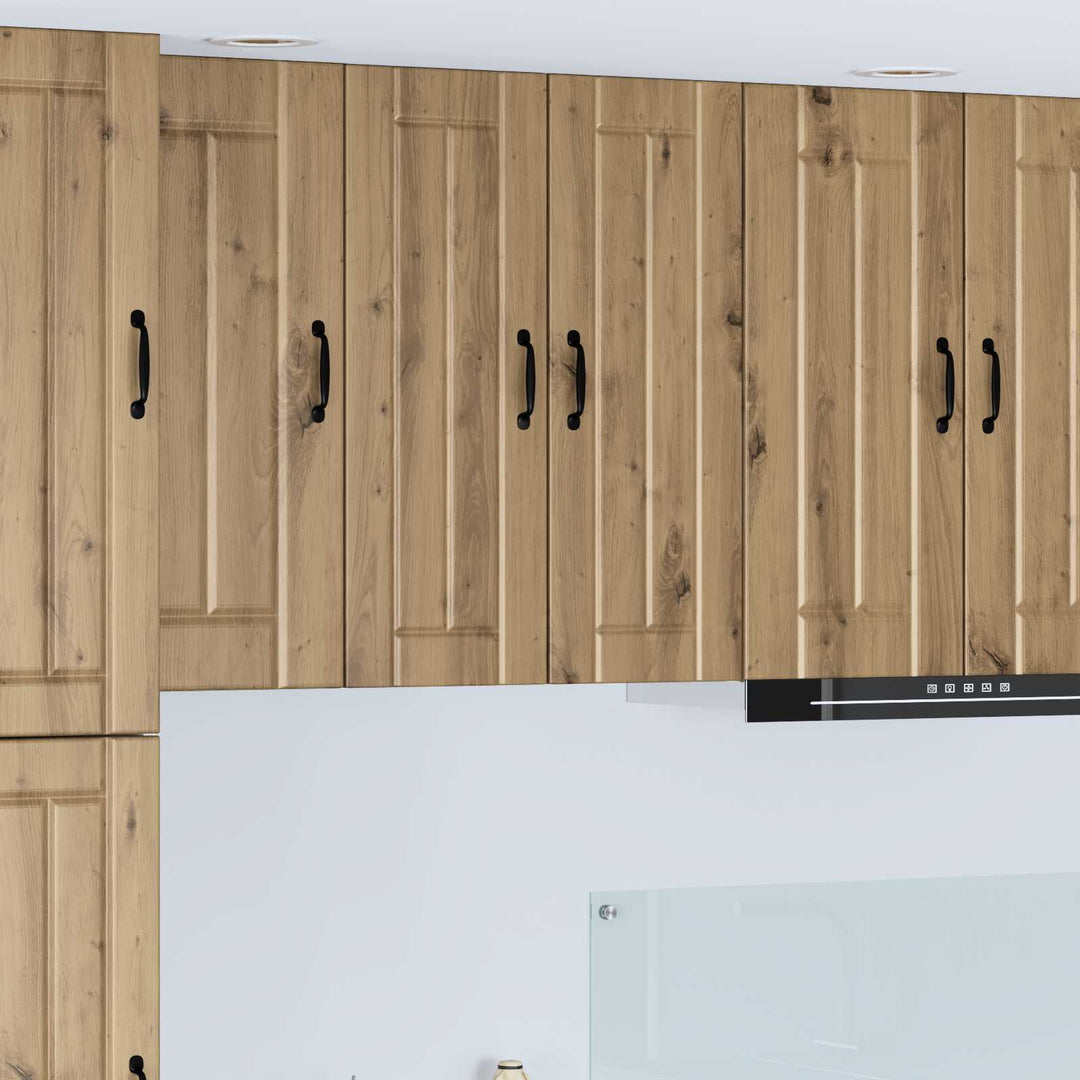 Vægskab LUCCA 2 stk. Artisan-eg Konstrueret træ