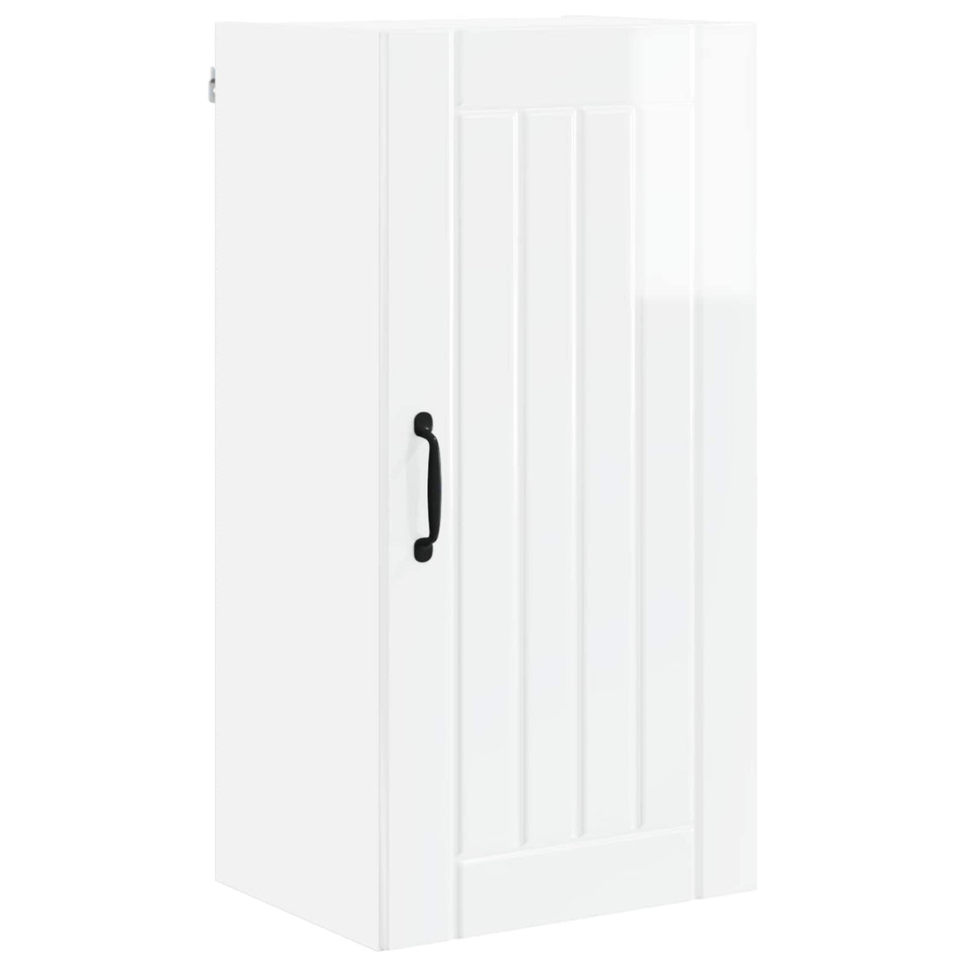 Vægskab LUCCA Hvid højglans 40 x 31 x 80 cm Konstrueret træ