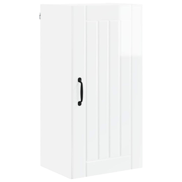 Vægskab LUCCA Hvid højglans 40 x 31 x 80 cm Konstrueret træ