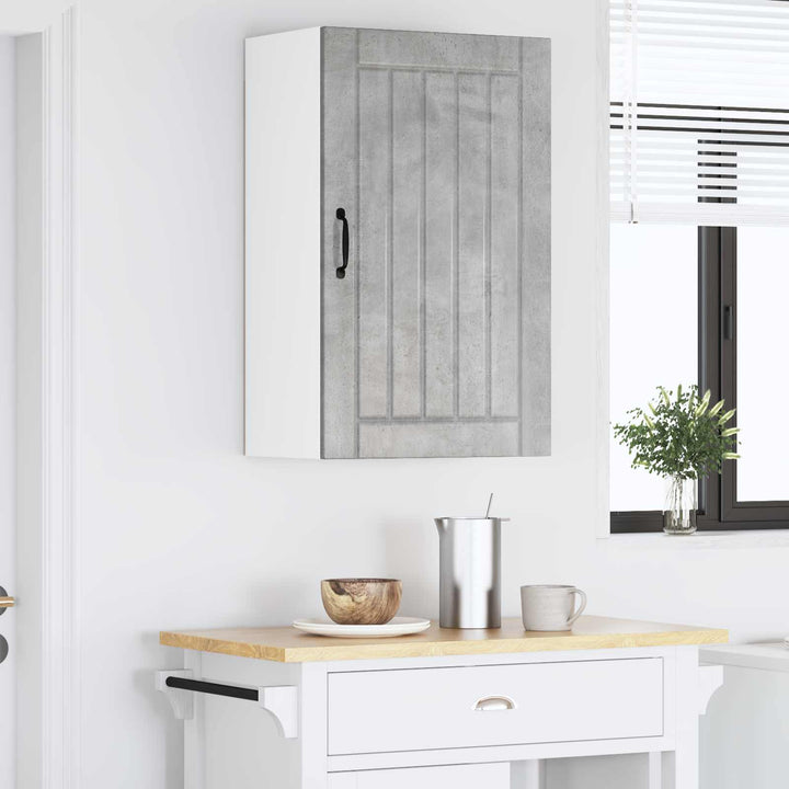 Vægskab LUCCA Betongrå 50 x 31 x 80 cm Konstrueret træ