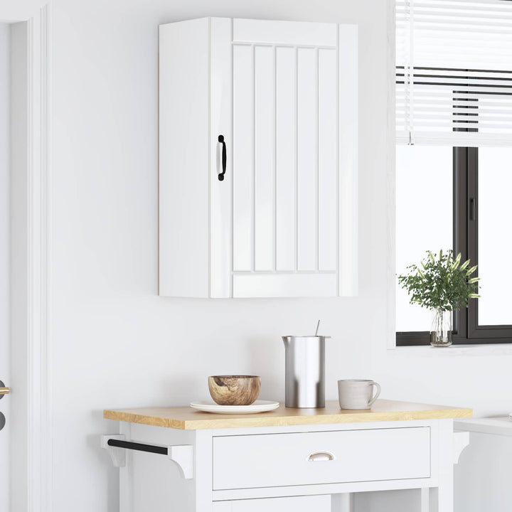 Vægskab LUCCA Hvid højglans 50 x 31 x 80 cm Konstrueret træ