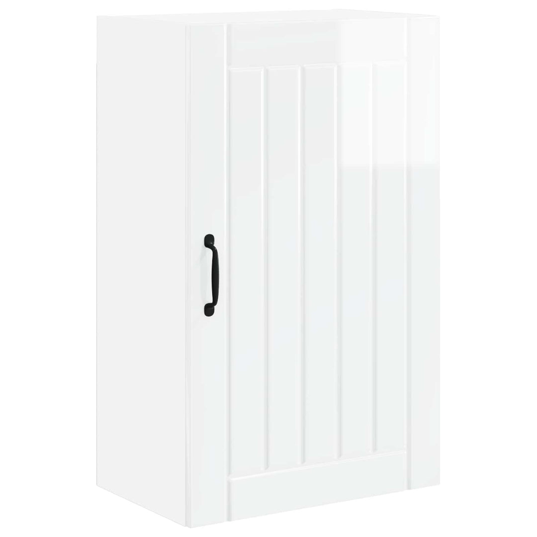 Vægskab LUCCA Hvid højglans 50 x 31 x 80 cm Konstrueret træ