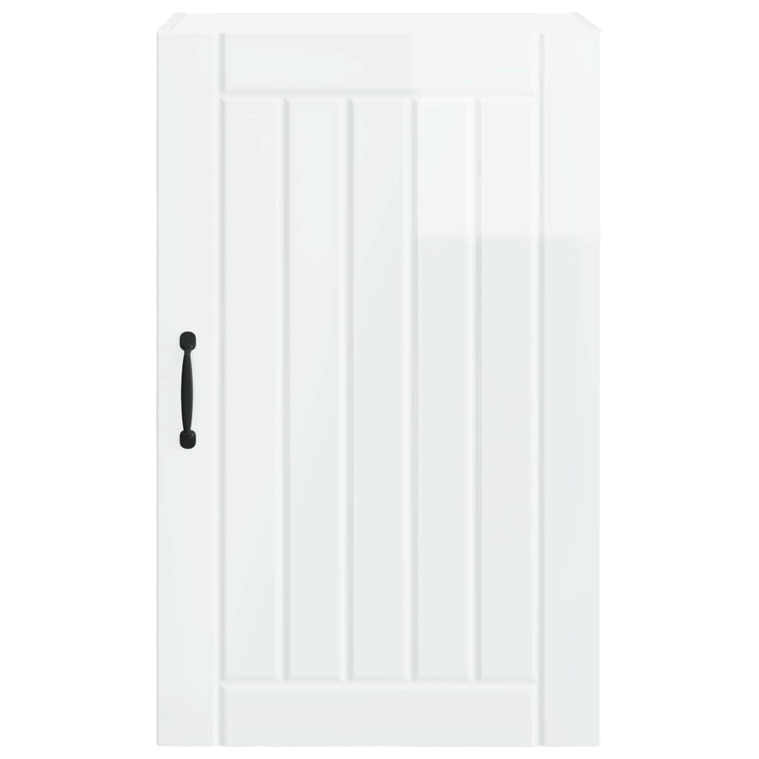Vægskab LUCCA Hvid højglans 50 x 31 x 80 cm Konstrueret træ