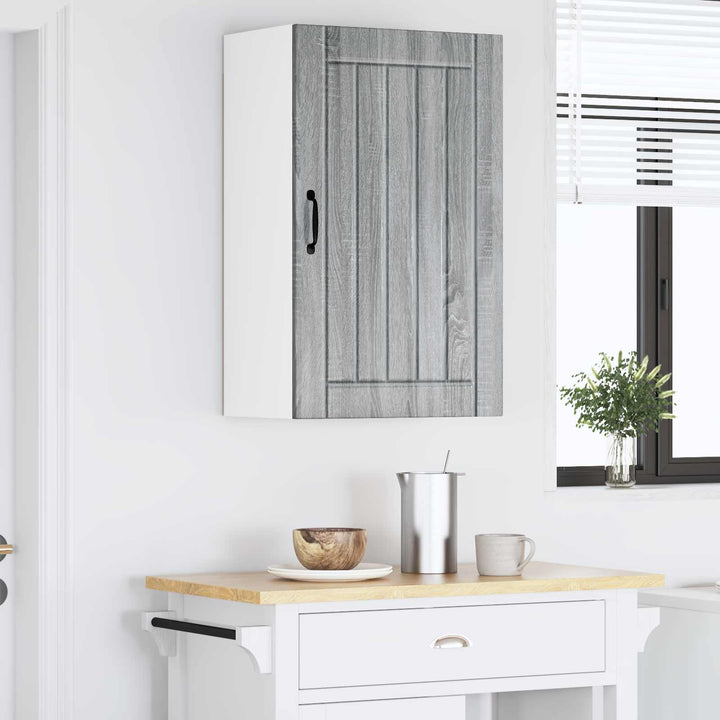 Vægskab LUCCA Grå sonoma-eg 50 x 31 x 80 cm Konstrueret træ