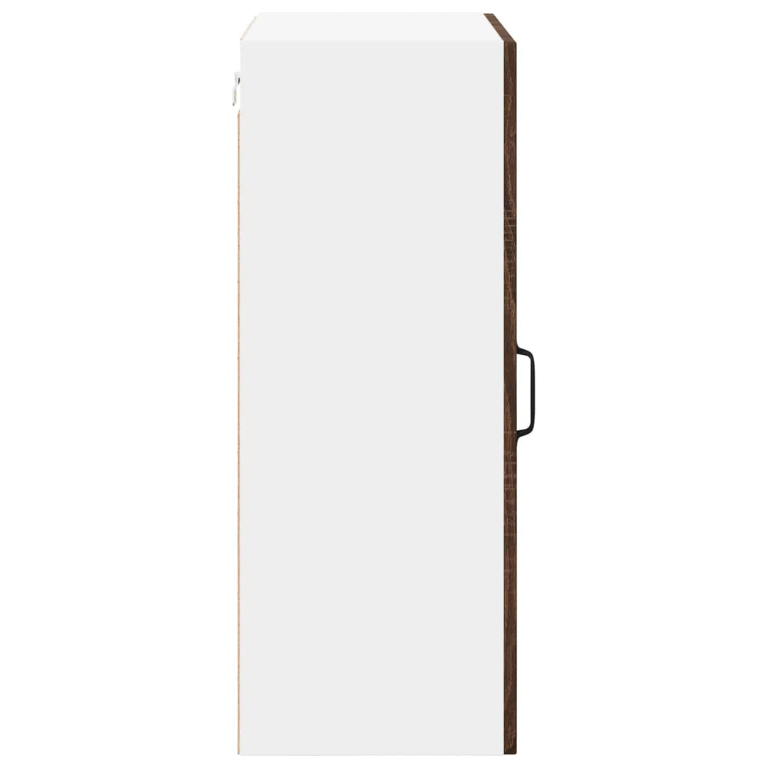Vægskab LUCCA Brunt eg 50 x 31 x 80 cm Konstrueret træ