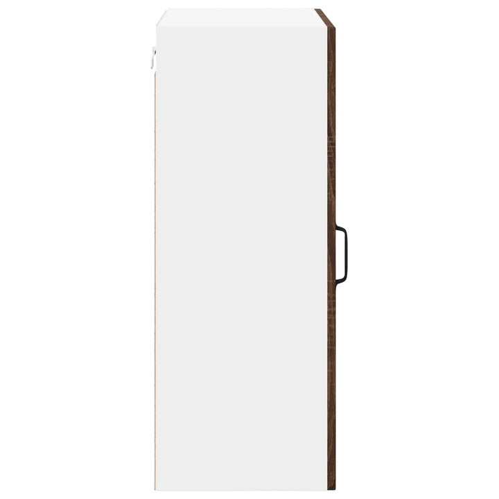Vægskab LUCCA Brunt eg 50 x 31 x 80 cm Konstrueret træ