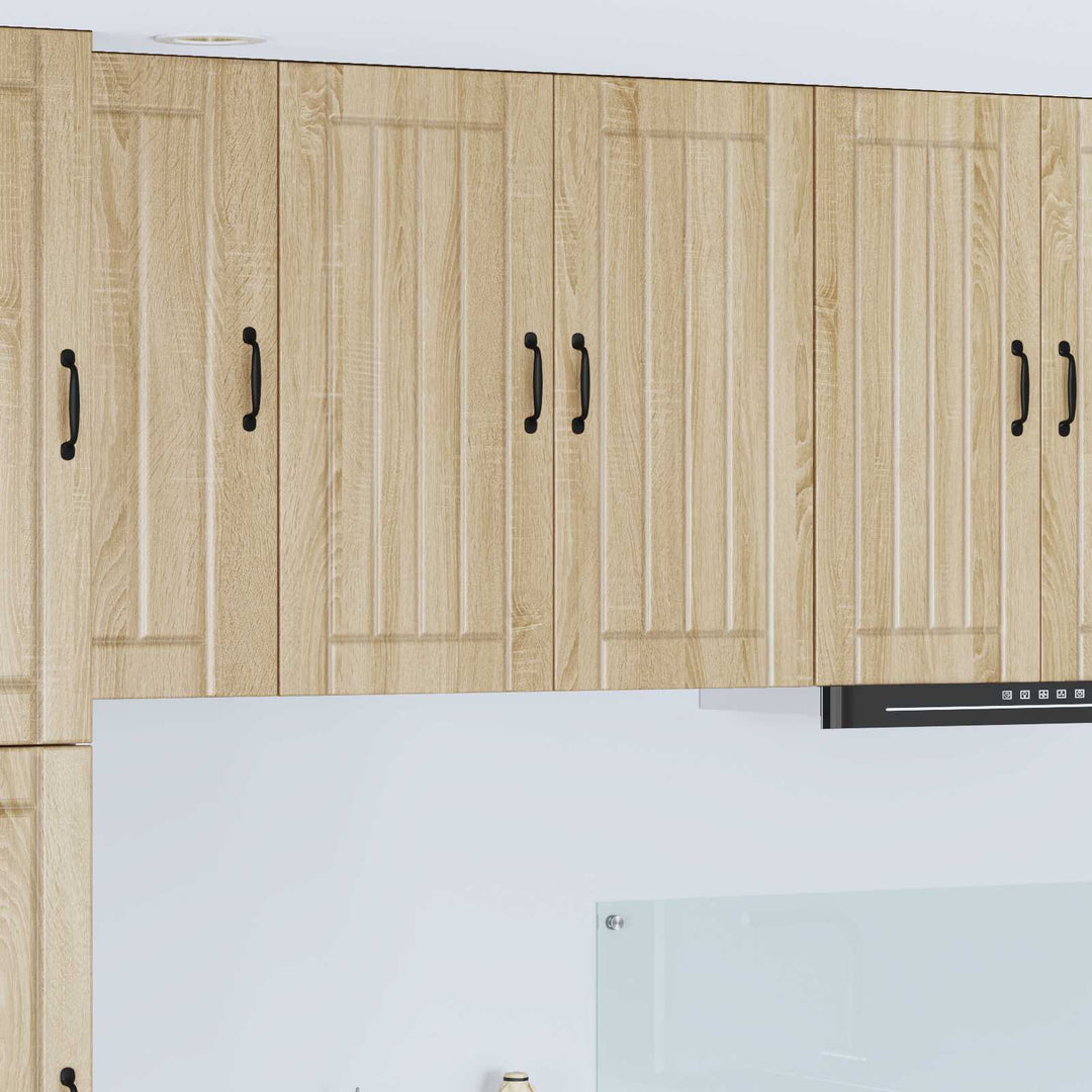 Vægskab LUCCA Sonoma-eg 80 x 31 x 80 cm Konstrueret træ