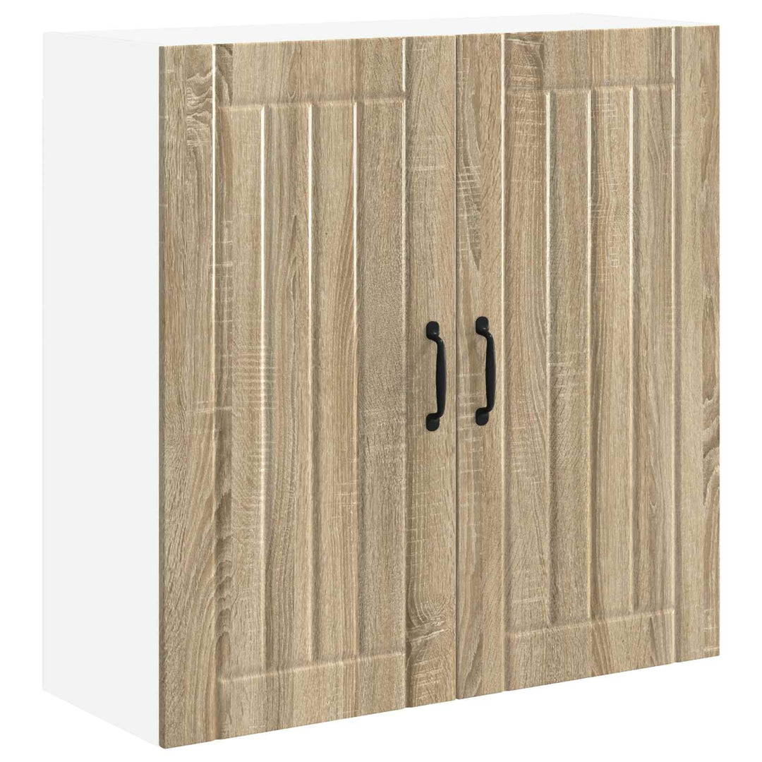 Vægskab LUCCA Sonoma-eg 80 x 31 x 80 cm Konstrueret træ