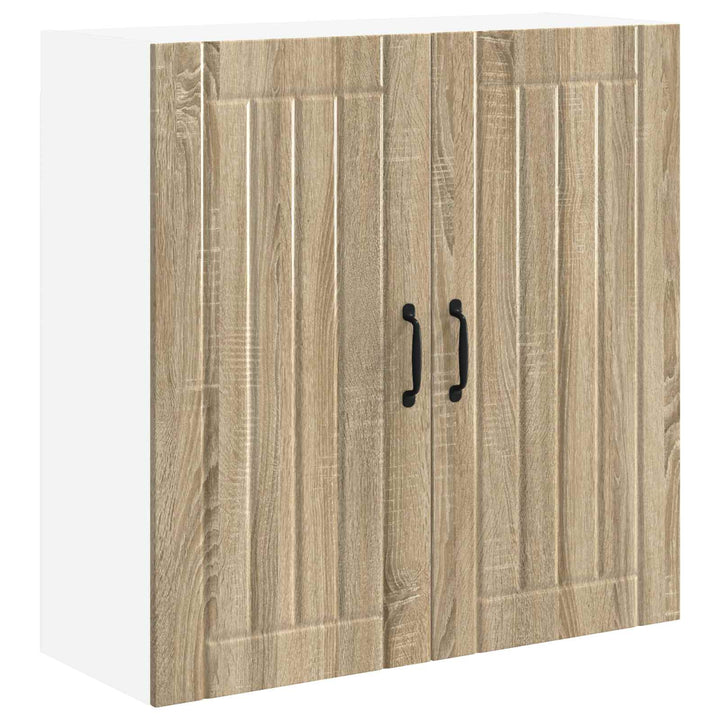 Vægskab LUCCA Sonoma-eg 80 x 31 x 80 cm Konstrueret træ