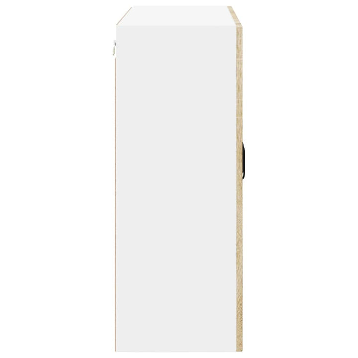 Vægskab LUCCA Sonoma-eg 80 x 31 x 80 cm Konstrueret træ