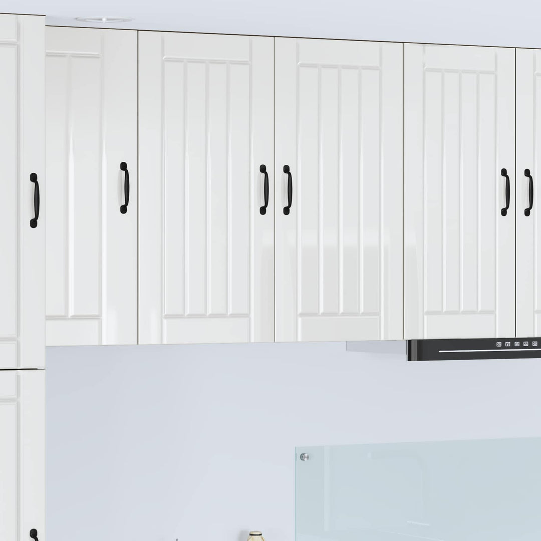 Vægskab LUCCA Hvid højglans 80 x 31 x 80 cm Konstrueret træ