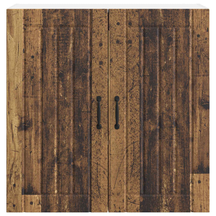 Vægskab LUCCA Gammelt træ 80 x 31 x 80 cm Konstrueret træ