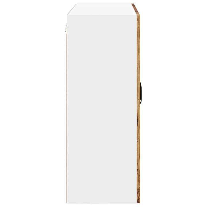 Vægskab LUCCA Gammelt træ 80 x 31 x 80 cm Konstrueret træ