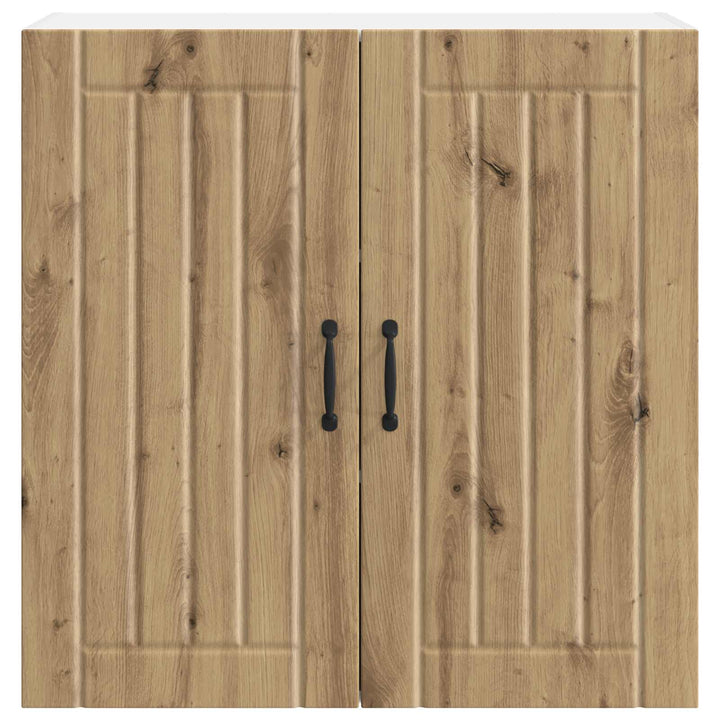 Vægskab LUCCA Artisan-eg 80 x 31 x 80 cm Konstrueret træ