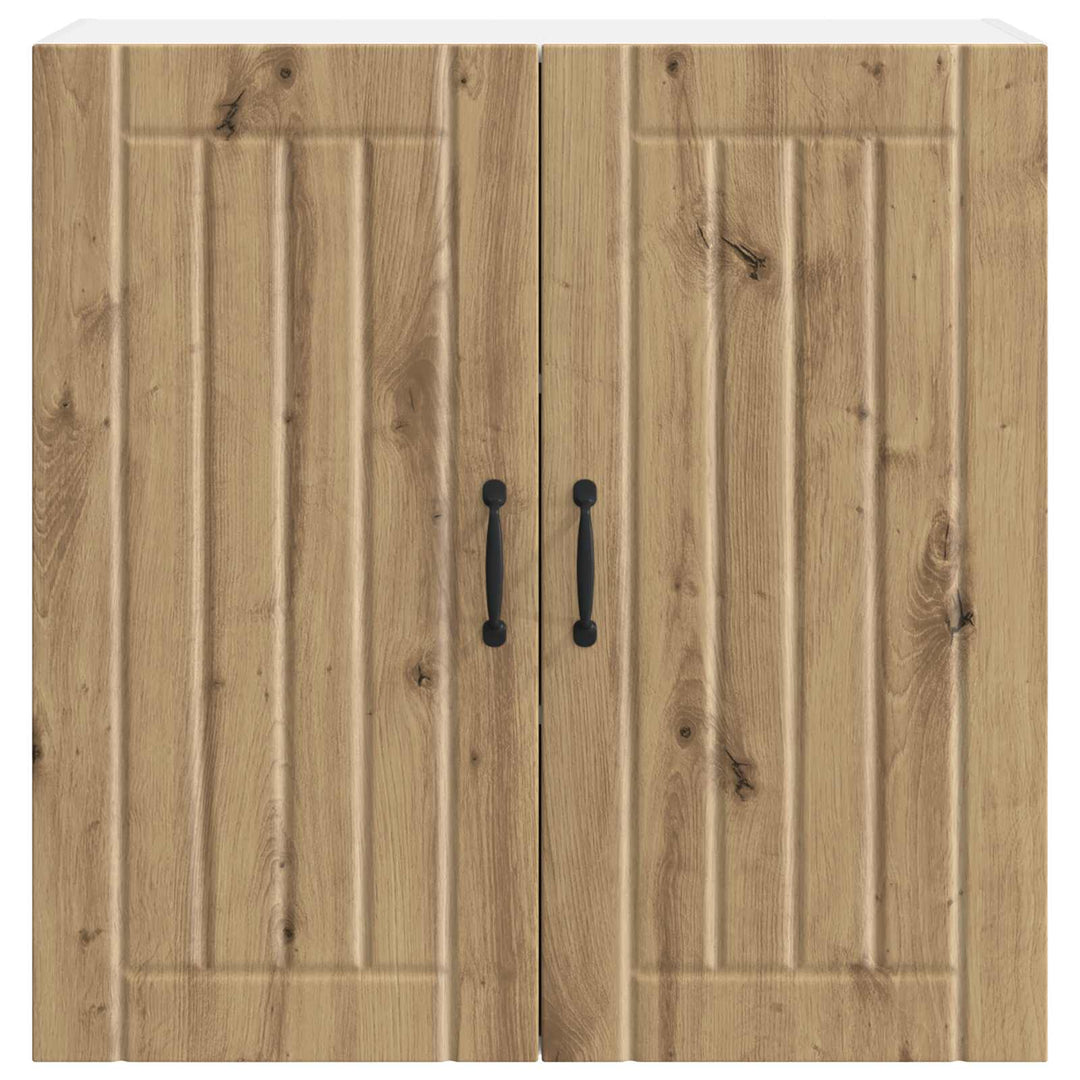 Vægskab LUCCA Artisan-eg 80 x 31 x 80 cm Konstrueret træ