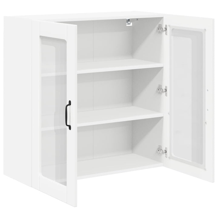 Væglågskab LUCCA Hvid 80 x 31 x 80 cm Konstrueret træ