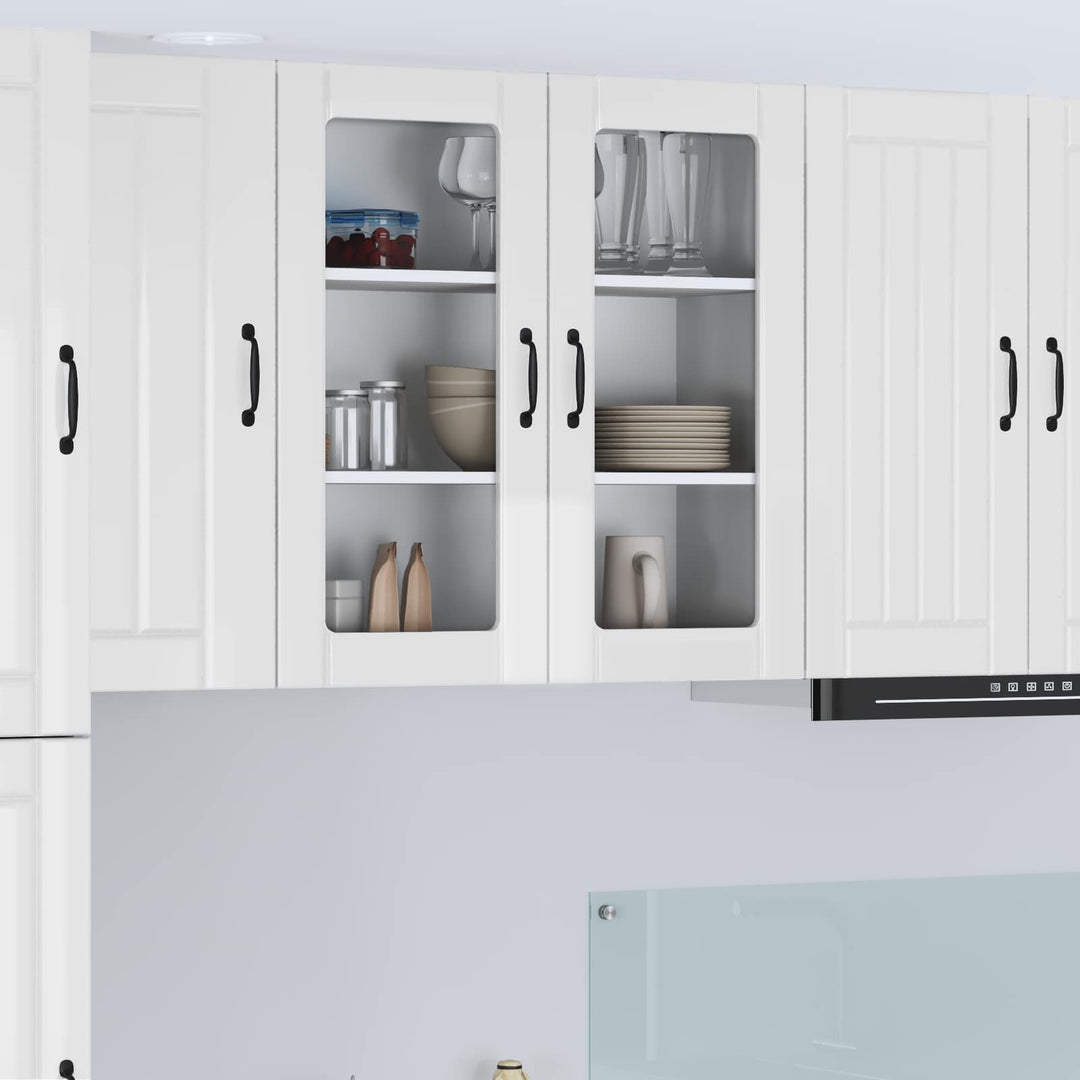 Væglågskab LUCCA Hvid højglans 80 x 31 x 80 cm Konstrueret træ