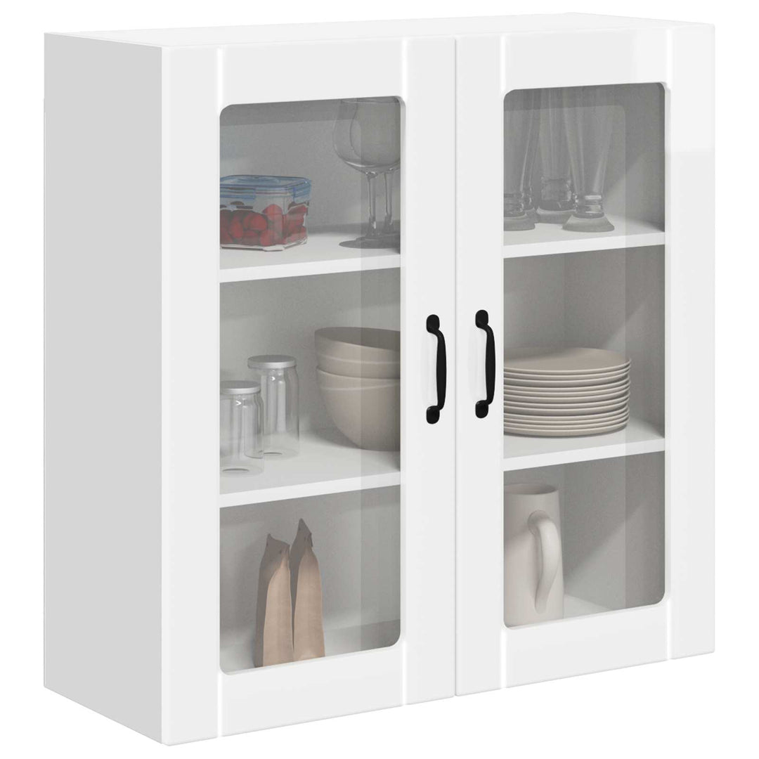 Væglågskab LUCCA Hvid højglans 80 x 31 x 80 cm Konstrueret træ