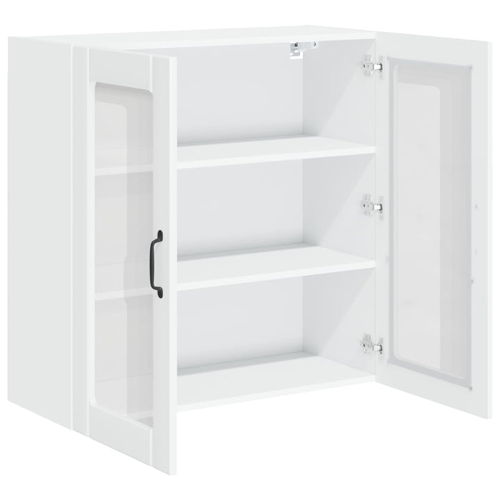 Væglågskab LUCCA Hvid højglans 80 x 31 x 80 cm Konstrueret træ