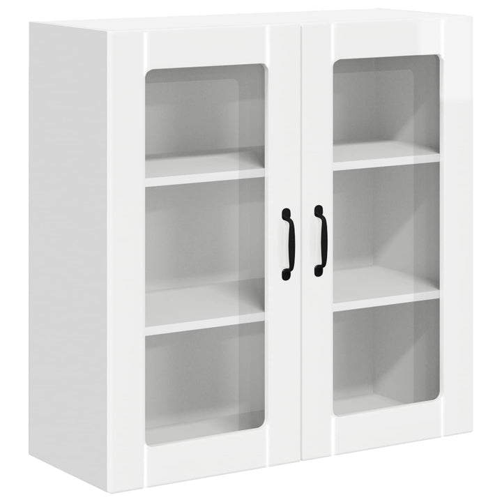 Væglågskab LUCCA Hvid højglans 80 x 31 x 80 cm Konstrueret træ