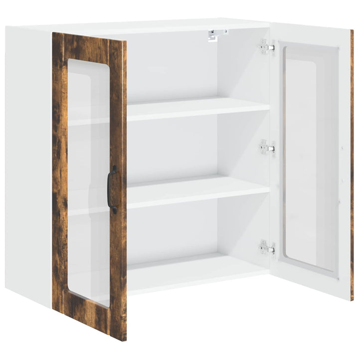 Væglågskab LUCCA Røget eg 80 x 31 x 80 cm Konstrueret træ