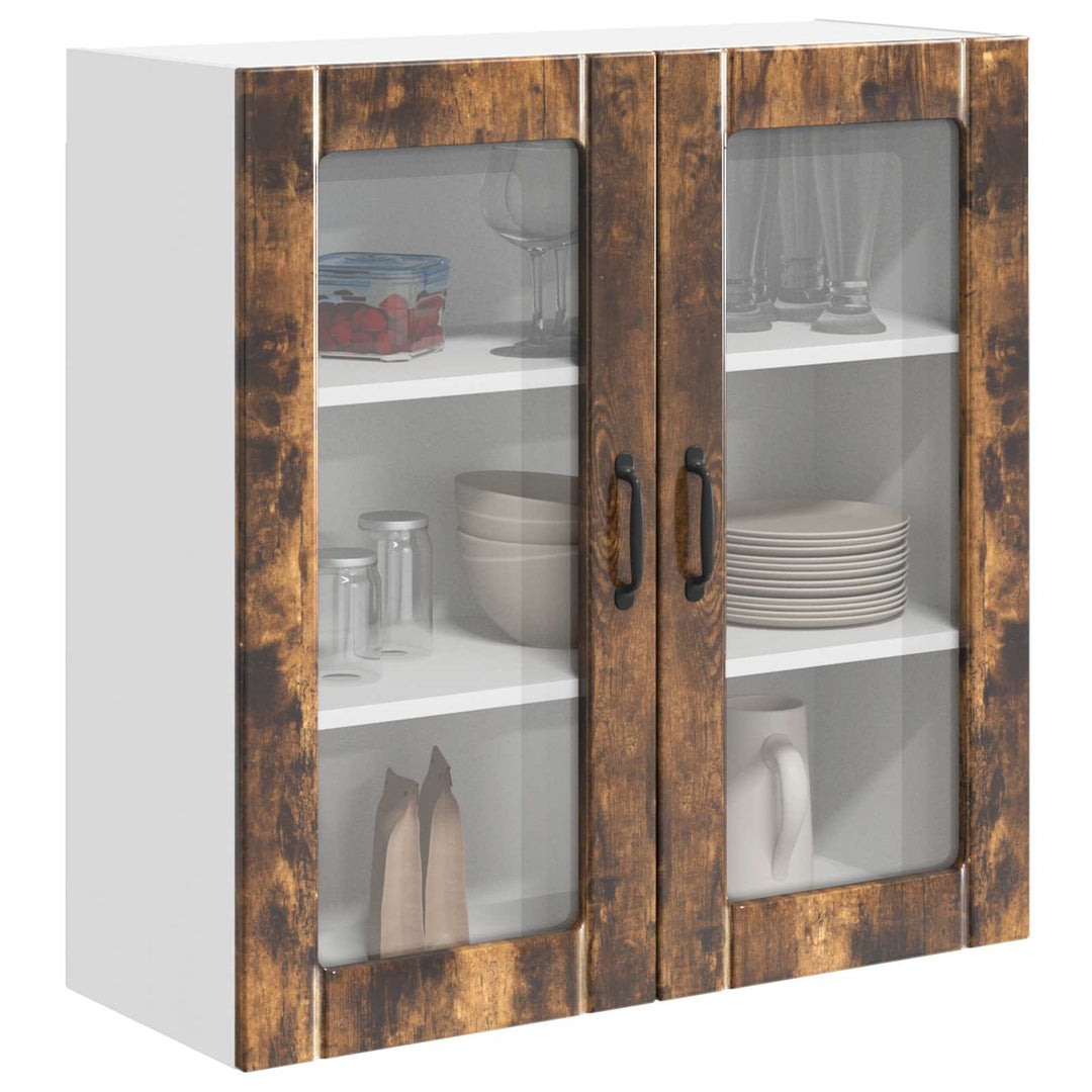 Væglågskab LUCCA Røget eg 80 x 31 x 80 cm Konstrueret træ