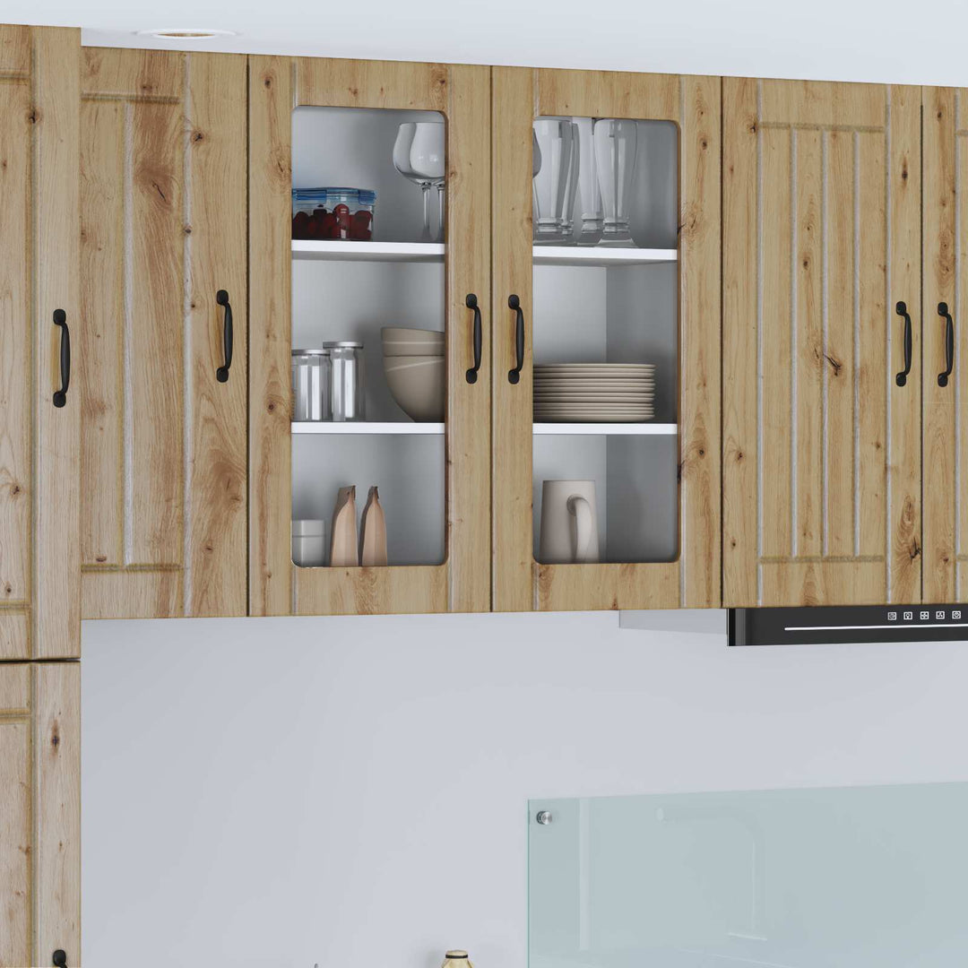 Væglågskab LUCCA Artisan-eg 80 x 31 x 80 cm Konstrueret træ