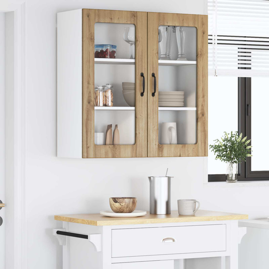 Væglågskab LUCCA Artisan-eg 80 x 31 x 80 cm Konstrueret træ