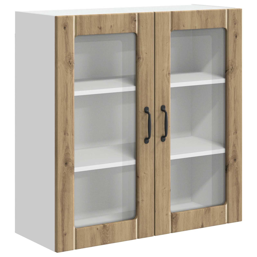 Væglågskab LUCCA Artisan-eg 80 x 31 x 80 cm Konstrueret træ