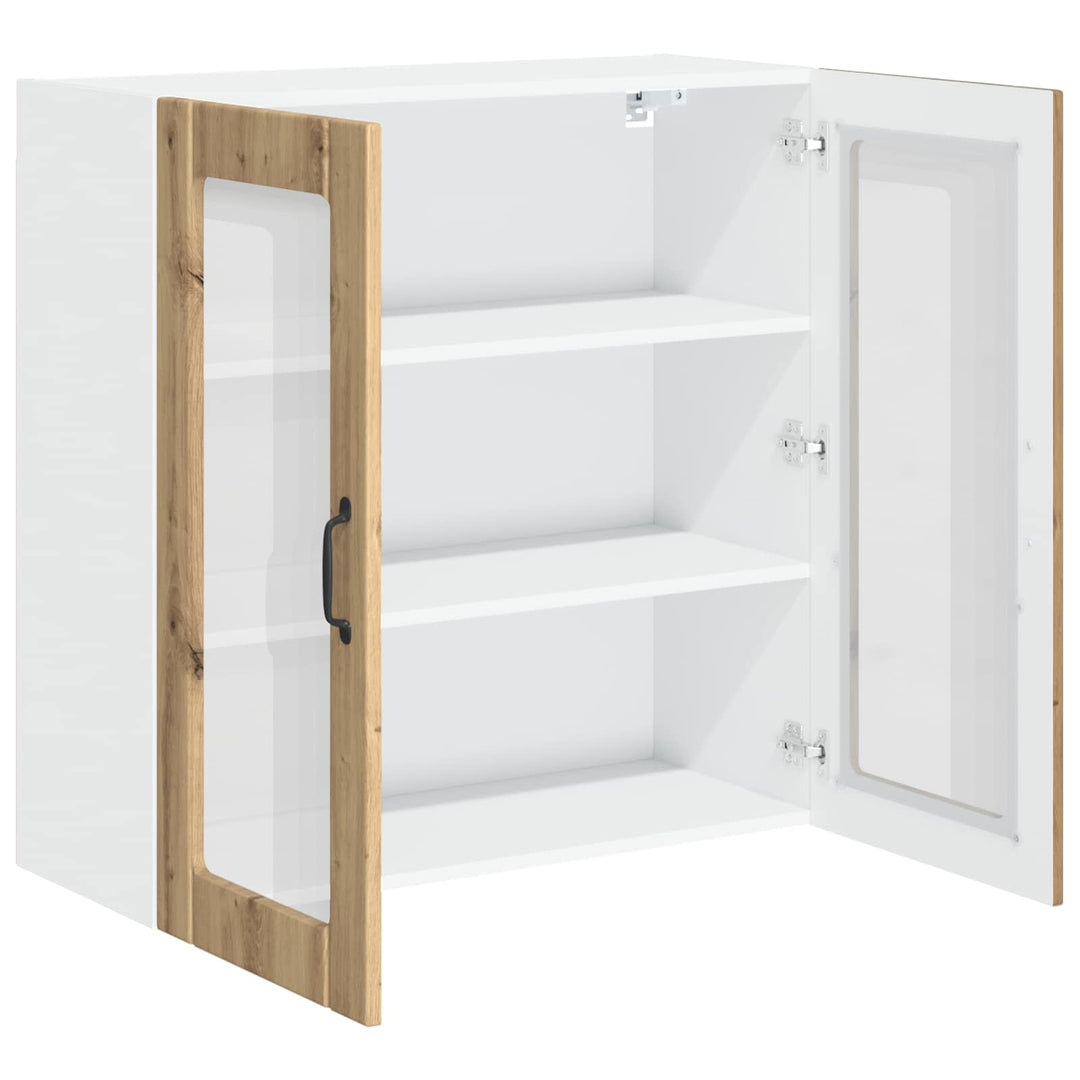 Væglågskab LUCCA Artisan-eg 80 x 31 x 80 cm Konstrueret træ