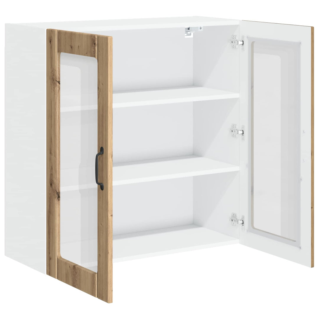 Væglågskab LUCCA Artisan-eg 80 x 31 x 80 cm Konstrueret træ