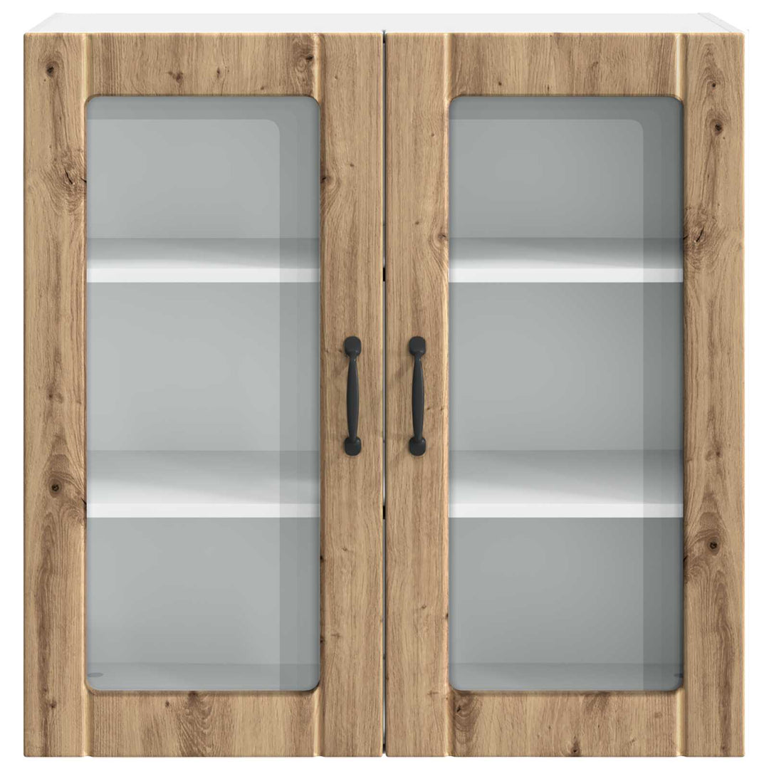 Væglågskab LUCCA Artisan-eg 80 x 31 x 80 cm Konstrueret træ