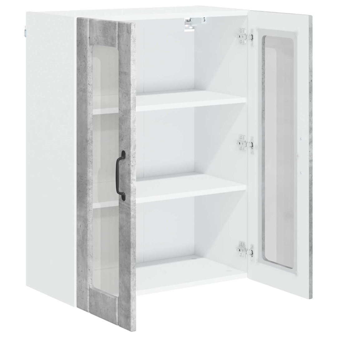 Væglågskab LUCCA Betongrå 60 x 31 x 80 cm Konstrueret træ