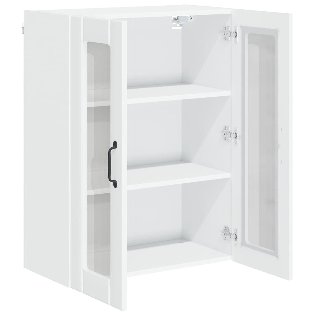 Væglågskab LUCCA Hvid højglans 60 x 31 x 80 cm Konstrueret træ