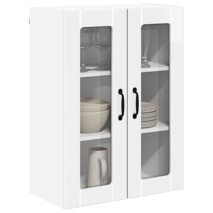 Væglågskab LUCCA Hvid højglans 60 x 31 x 80 cm Konstrueret træ