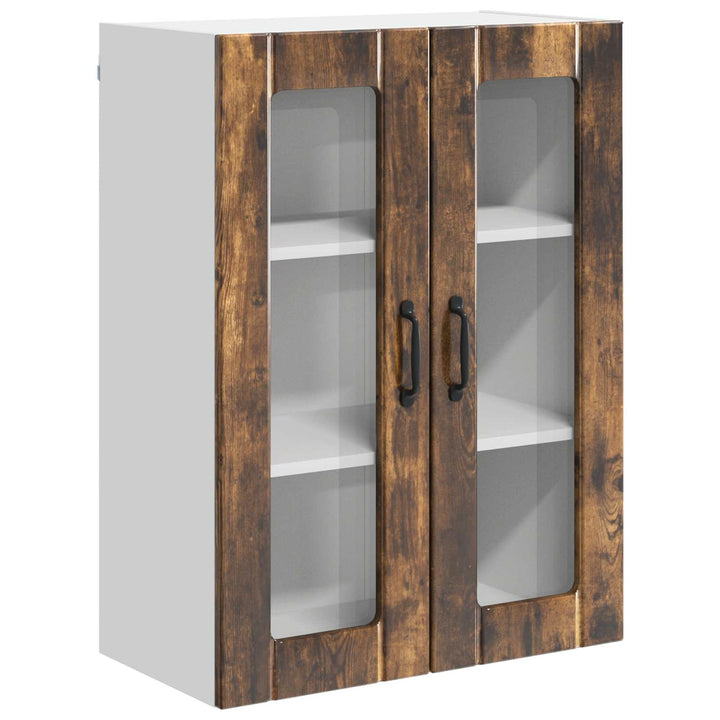 Væglågskab LUCCA Røget eg 60 x 31 x 80 cm Konstrueret træ