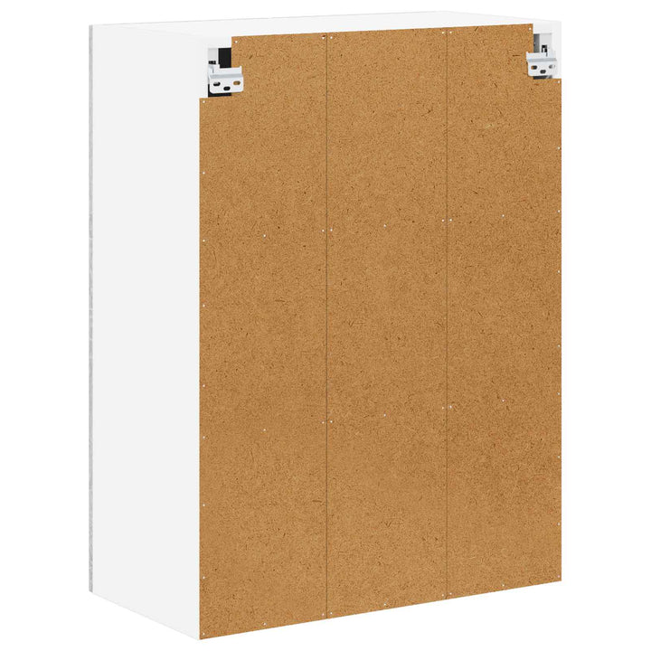Væglågskab LUCCA Grå sonoma-eg 60 x 31 x 80 cm Konstrueret træ