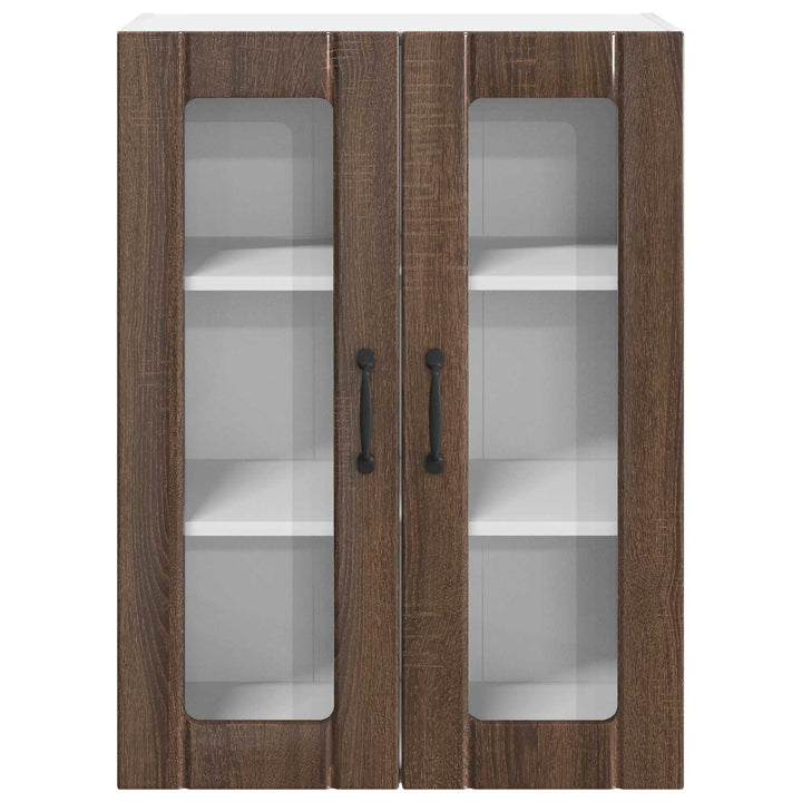 Væglågskab LUCCA Brunt eg 60 x 31 x 80 cm Konstrueret træ