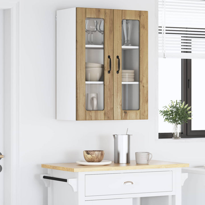 Væglågskab LUCCA Artisan-eg 60 x 31 x 80 cm Konstrueret træ